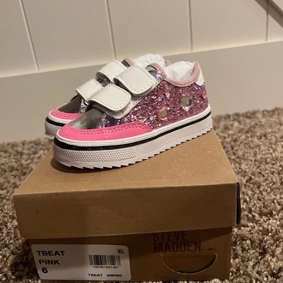 STEVE MADDEN NWT T BEAT KIDS SHOE (Multiple sizes) - Picture 4 of 8